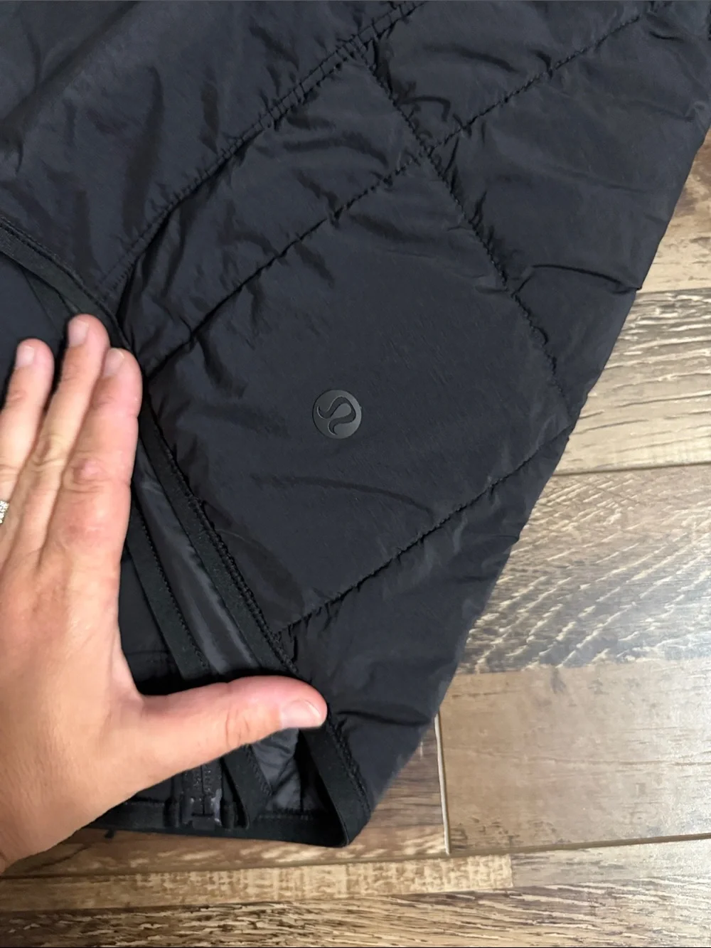 lululemon athletica Men's Black Puffer Jacket